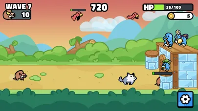 Captures d'écran de Waddle Wars: Roguelike Defense