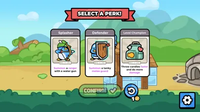 Captures d'écran de Waddle Wars: Roguelike Defense