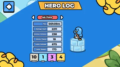 Captures d'écran de Waddle Wars: Roguelike Defense