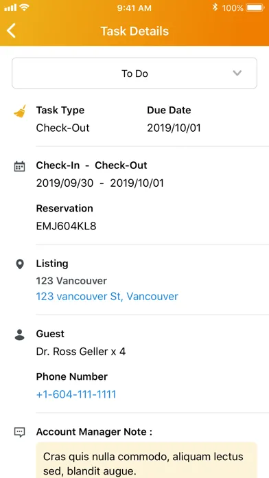 Cozystay VRM Screenshots