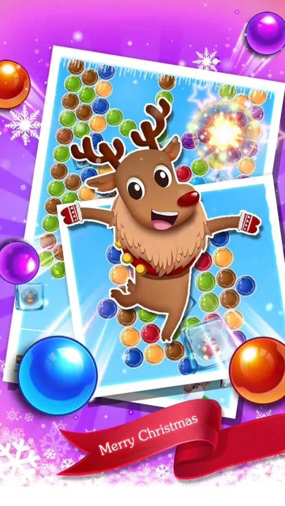 Capturas de tela do Bubble Frozen world-New Christmas Game