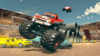 Monster Truck Games Race Arena应用截图