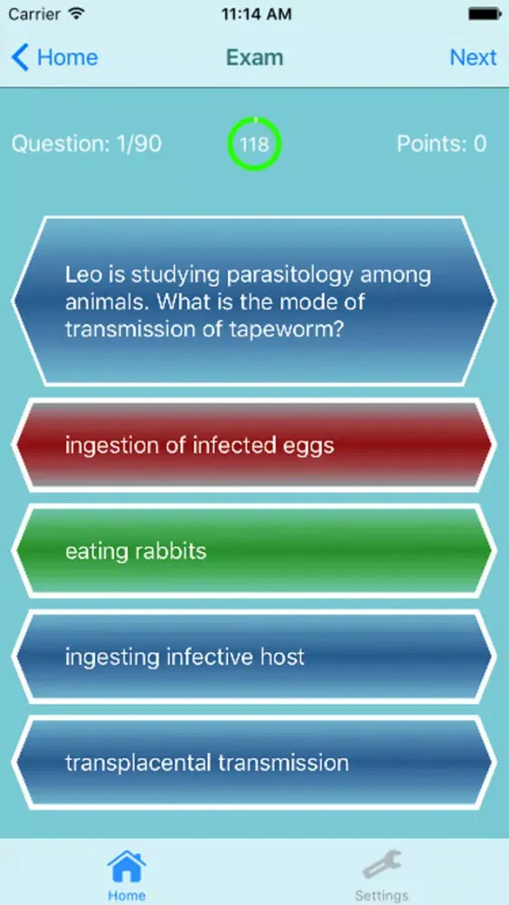 ภาพหน้าจอของ Veterinary Technician Navle Review