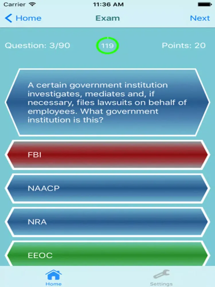 Zrzuty ekranu Human Resources Certification Review iPad 