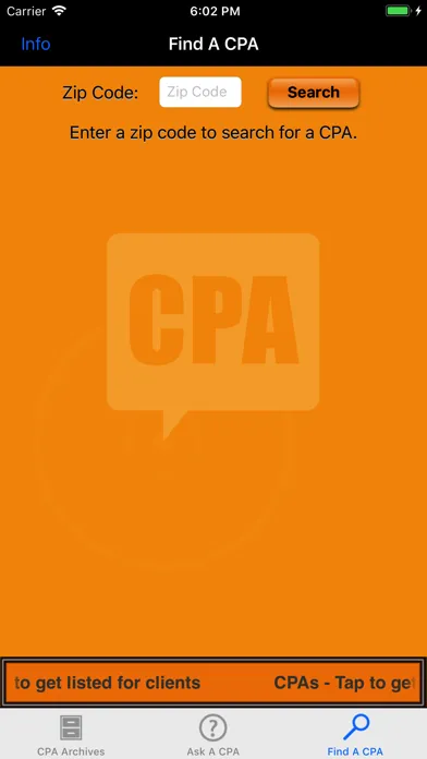 Capturas de pantalla de ASK A CPA Tax Answers