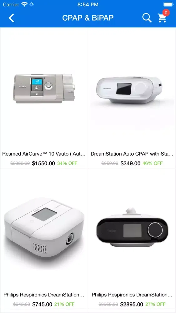 CPAP E-SHOP應用截圖
