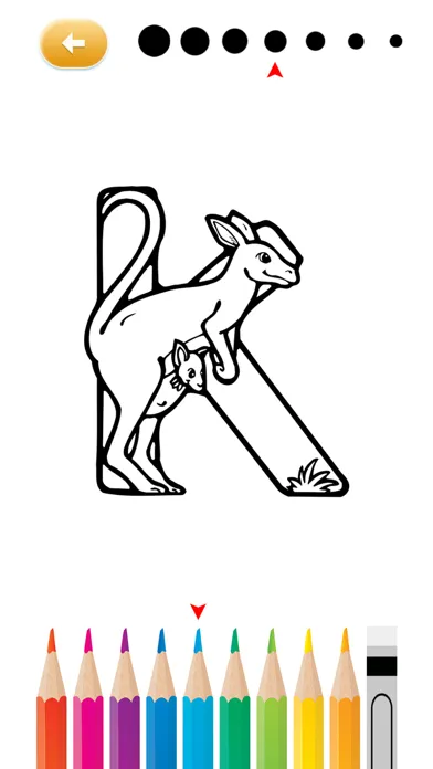 Captures d'écran de Alphabet ABC Coloring Books Free for Kindergarten and Preschool