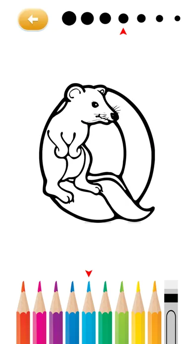 Captures d'écran de Alphabet ABC Coloring Books Free for Kindergarten and Preschool