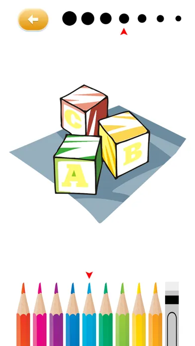 Captures d'écran de Alphabet ABC Coloring Books Free for Kindergarten and Preschool