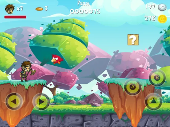 Bob Ben Run - Super Jungle Adventure Games iPad  Screenshots