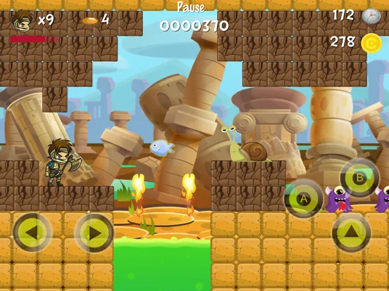 Bob Ben Run - Super Jungle Adventure Games iPad  Screenshots