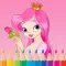 My Little Princess Coloring Book Games for Girls