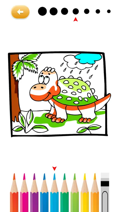 Dino Coloring Worksheets Activities for Preschoolers and Kindergarten Screenshots