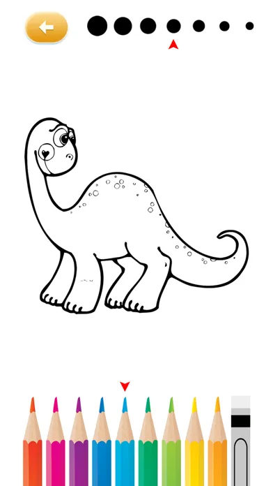 Dino Coloring Worksheets Activities for Preschoolers and Kindergarten Screenshots