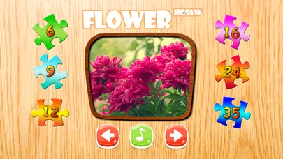 Flower Jigsaw Puzzle HD - New Jigsaw Games for Kids and Adults Screenshots