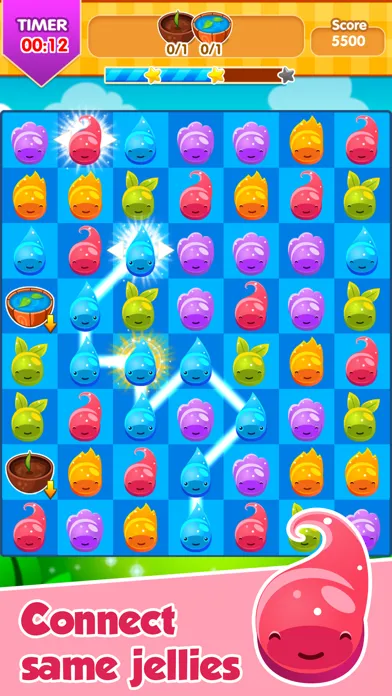 تصاویر Jelly Super Crush - New Match 3 Adventure