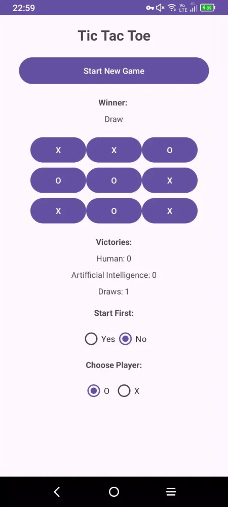 Tic Tac Toe Screenshots