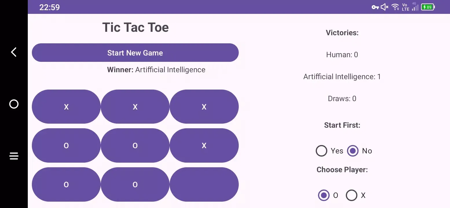 Tic Tac Toe Screenshots