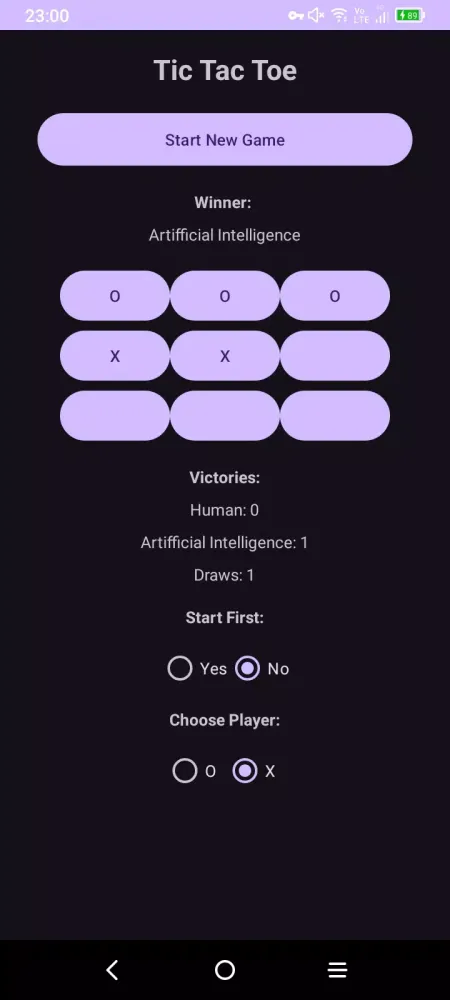 Tic Tac Toe Screenshots