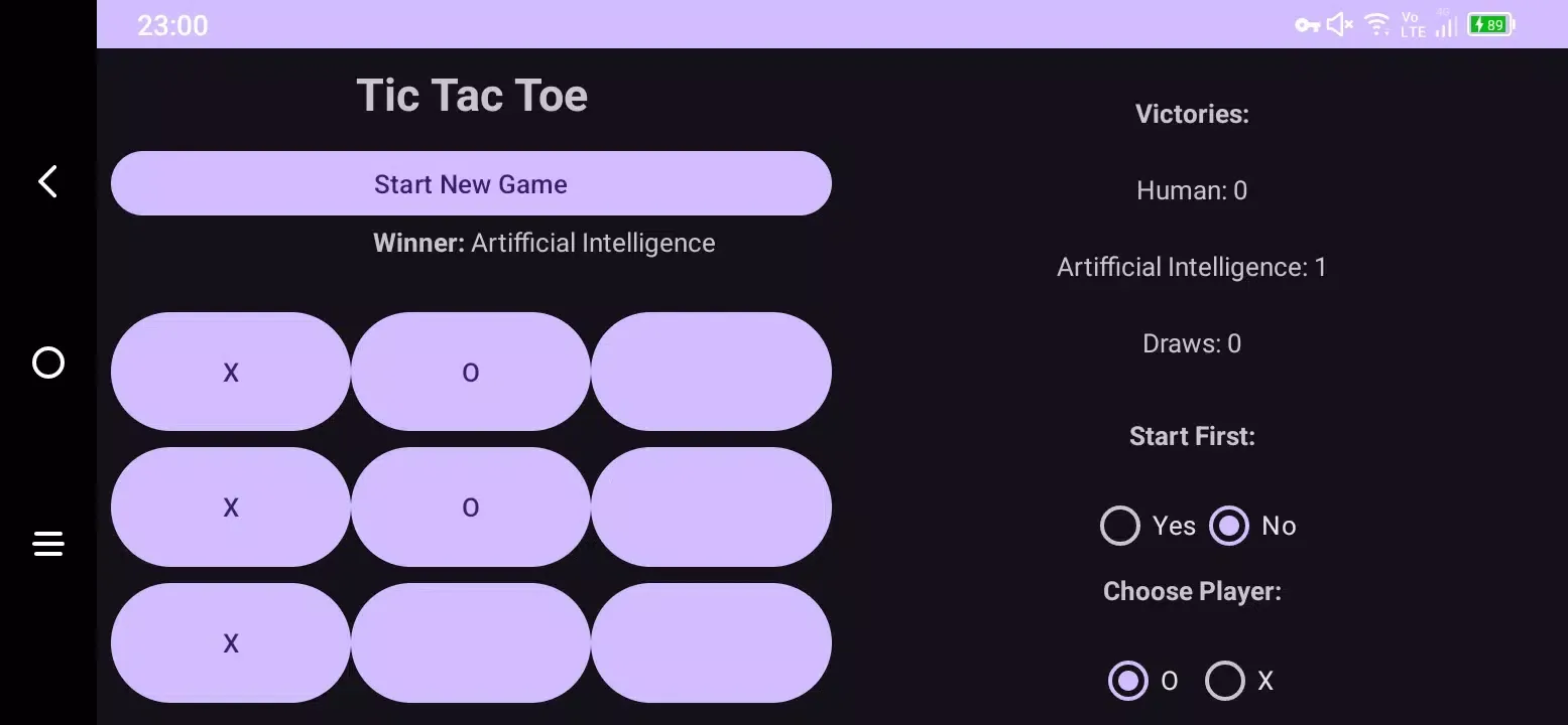 Tic Tac Toe Screenshots