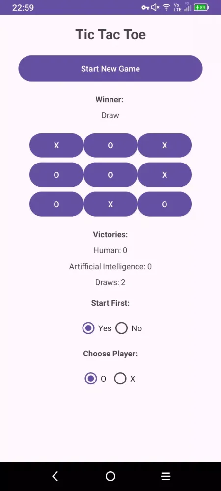 Tic Tac Toe Screenshots
