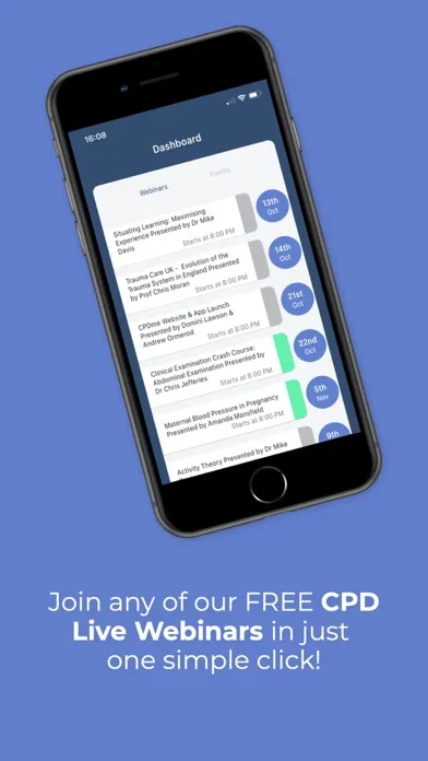 CPD Portfolio سکرین شاٹس