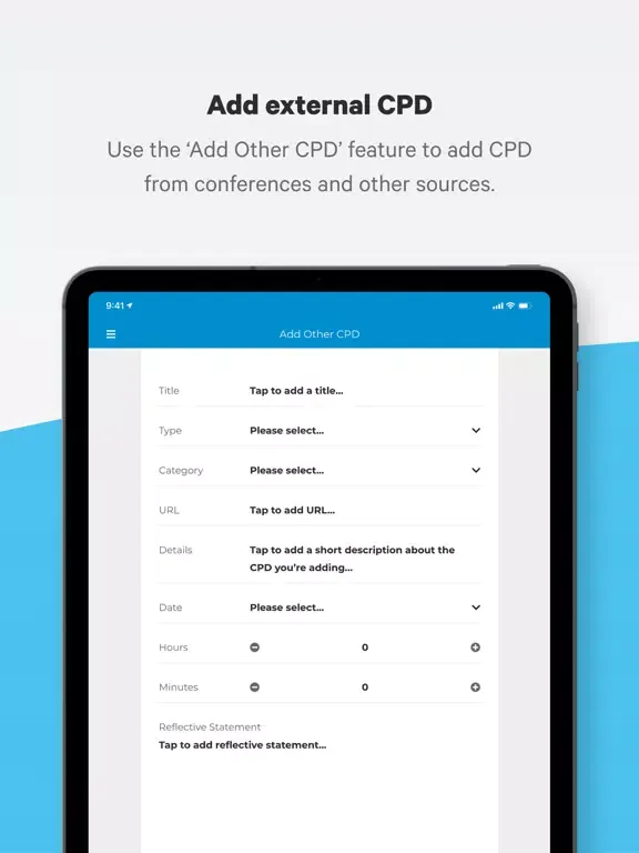 CPD Top Up RSA iPad  Screenshots