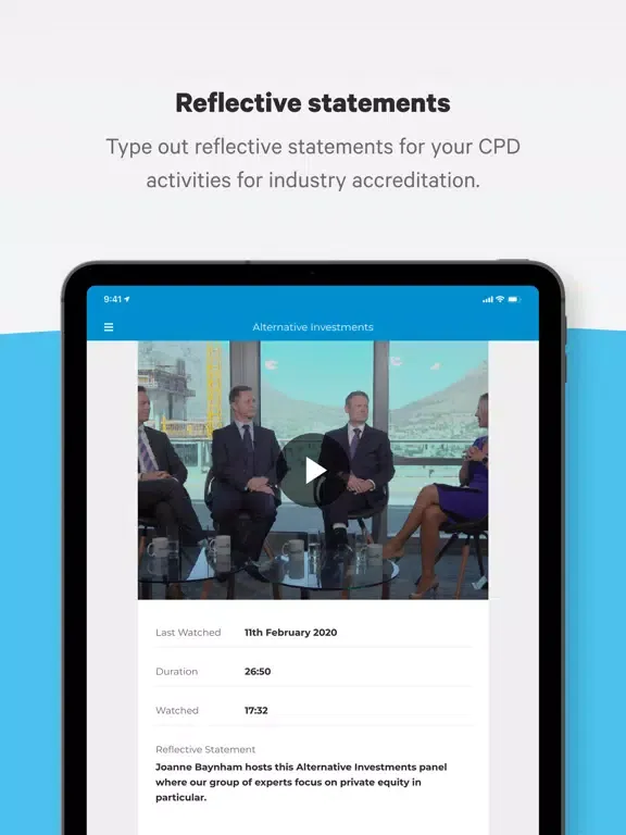 CPD Top Up RSA iPad  Screenshots