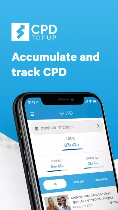 CPD Top Up RSA Screenshots
