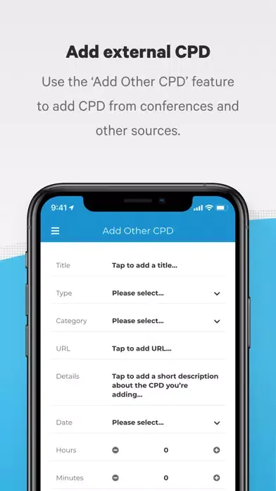 CPD Top Up RSA Screenshots
