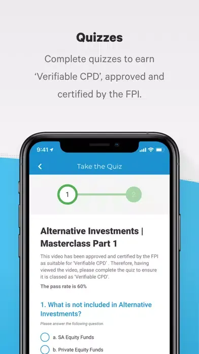 CPD Top Up RSA Screenshots