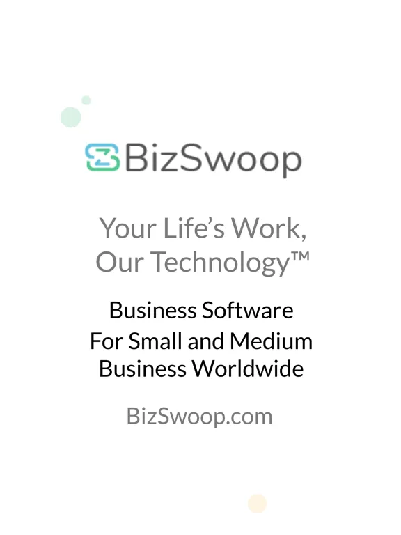 BizSwoop iPad  স্ক্রিনশট