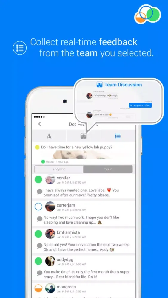 Zrzuty ekranu MyndDot: Decision Assistant