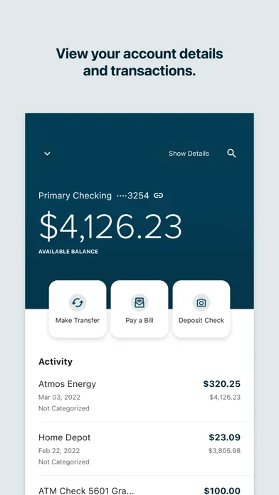 TRUE Community Digital Banking سکرین شاٹس