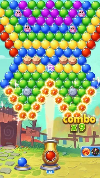 Tangkapan layar Bubble Legend Match