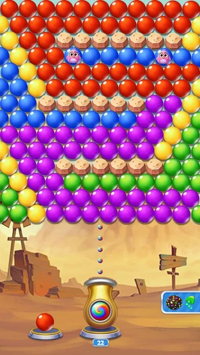 Tangkapan layar Bubble Legend Match