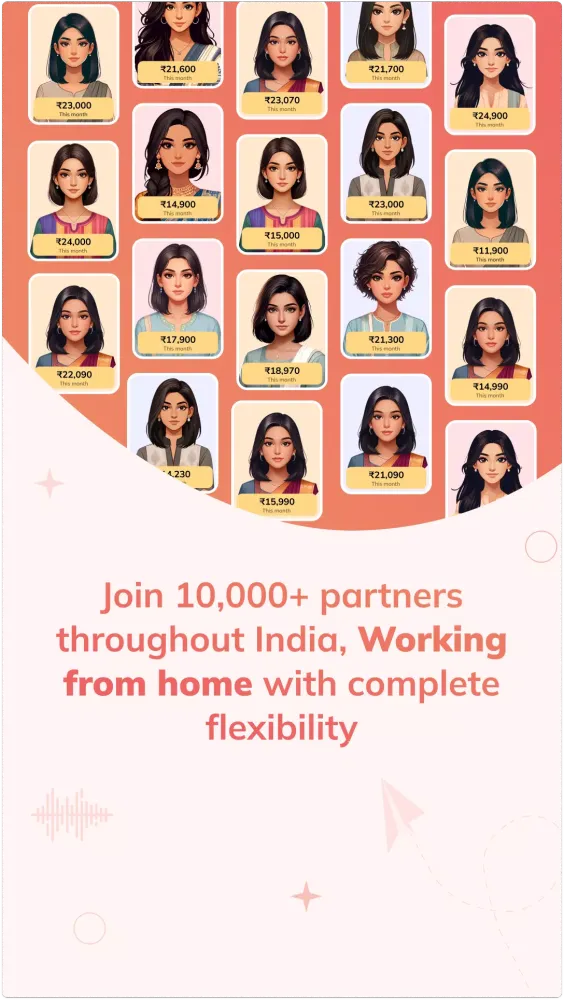 Ảnh chụp màn hình của VoiceClub Partner