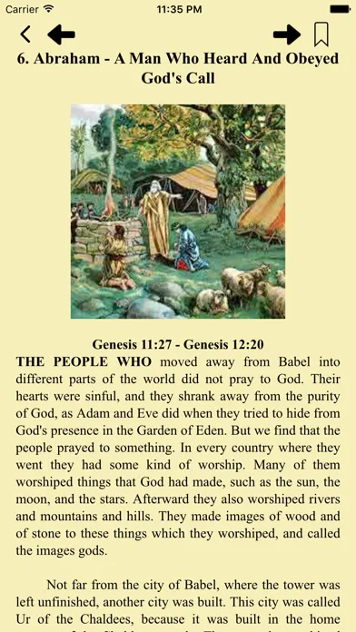 Capturas de tela do New Bible Stories for kids