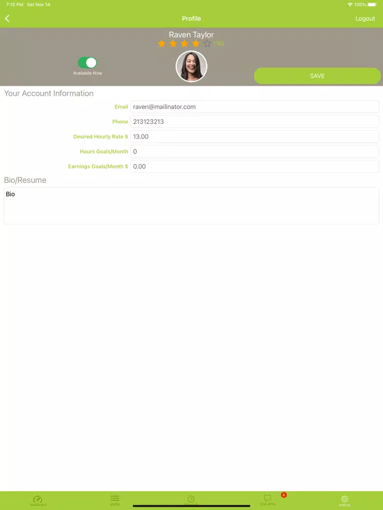 CPS Worker iPad  Screenshots