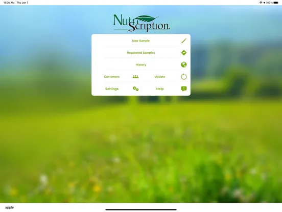 Screenshot di NSTracker iPad 