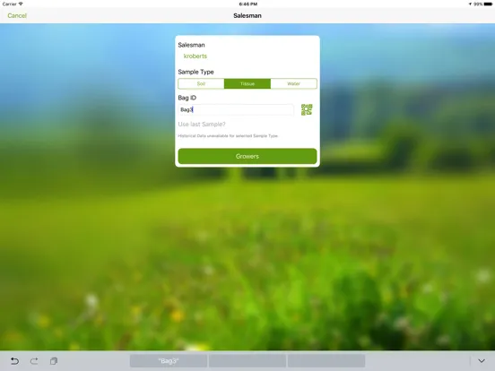 Screenshot di NSTracker iPad 