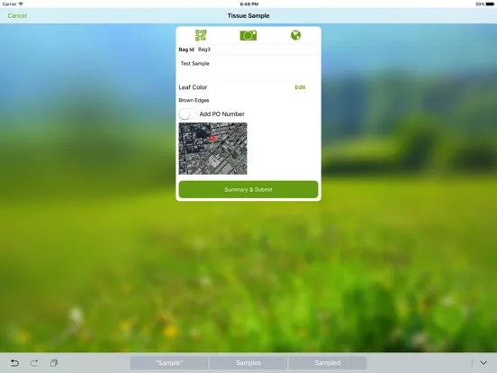 Screenshot di NSTracker iPad 