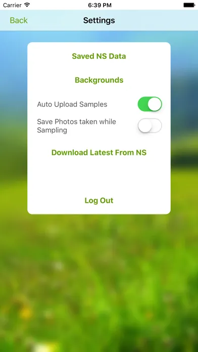 Screenshot di NSTracker