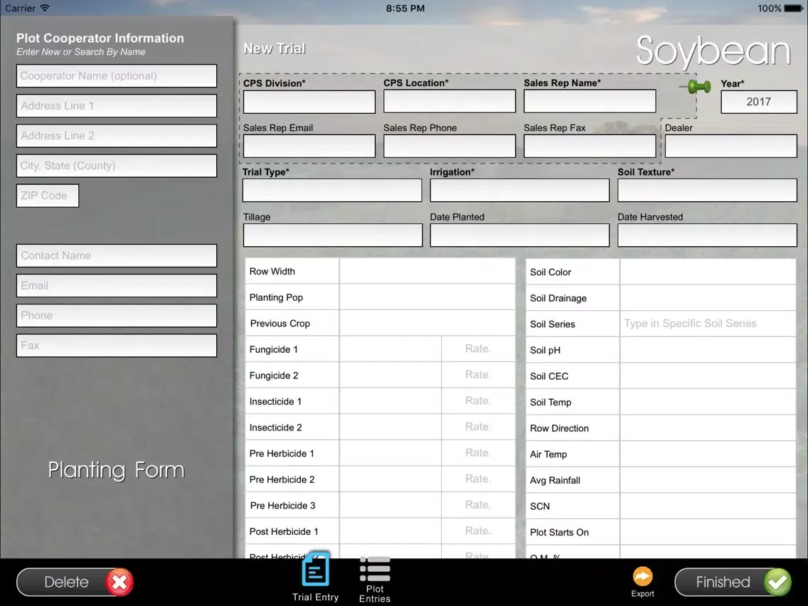 Capturas de pantalla de Dyna-Gro Planting/Harvest iPad 
