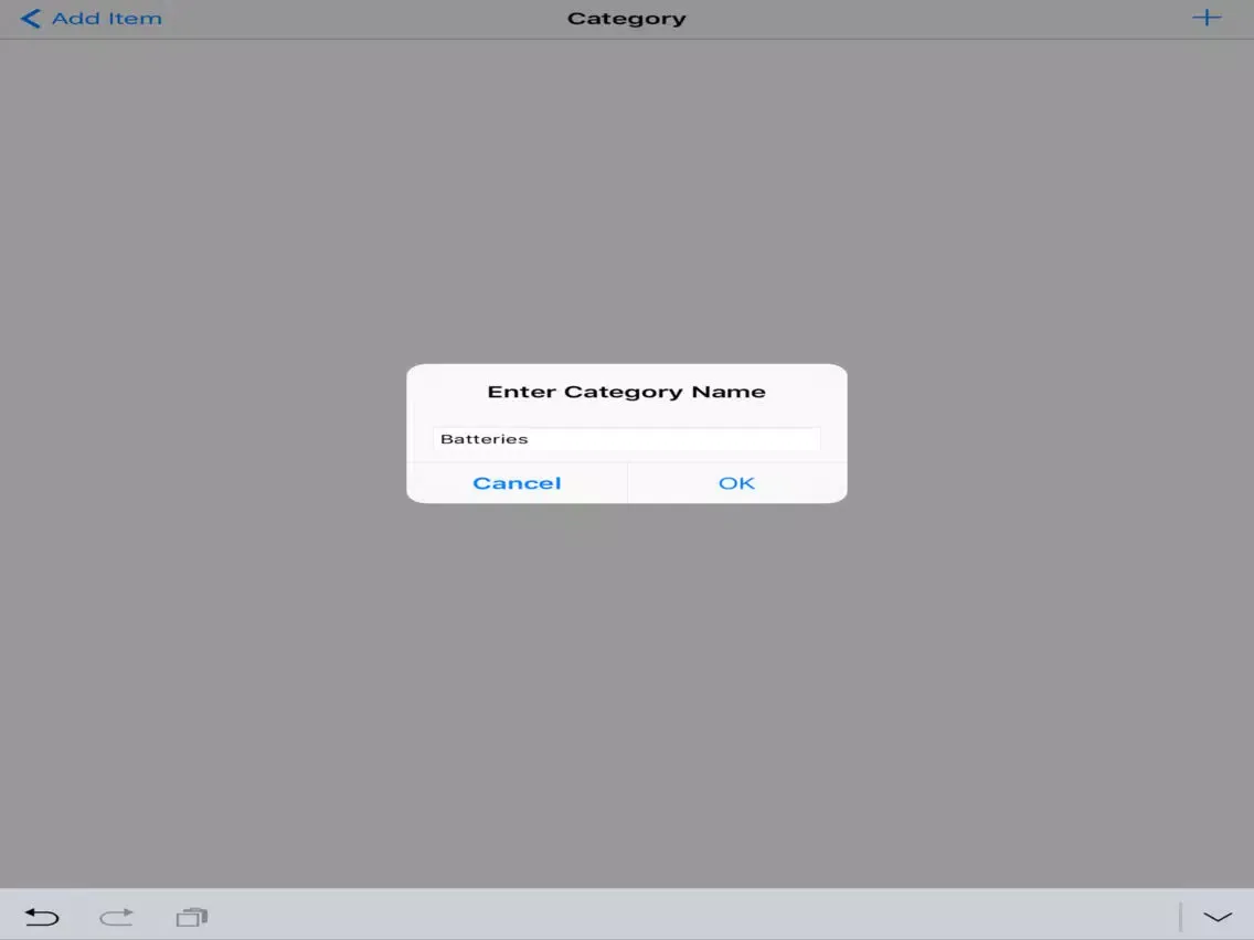 Screenshot di Personal Inventory Tracker iPad 