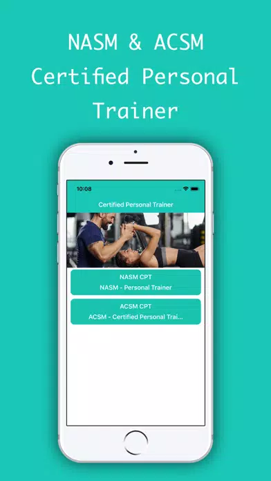 Tangkapan skrin Certified Personal Trainer