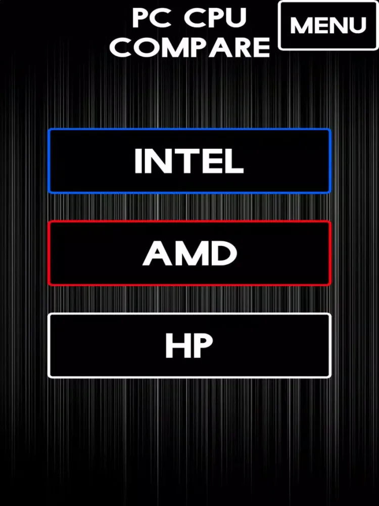 PC CPU Compare iPad  স্ক্রিনশট