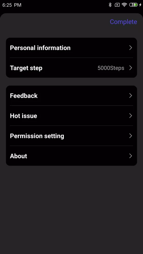 Screenshot di FunDo Health