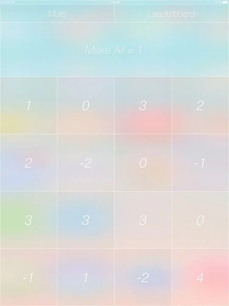 Zrzuty ekranu Equal N iPad 