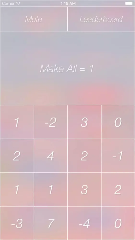Zrzuty ekranu Equal N